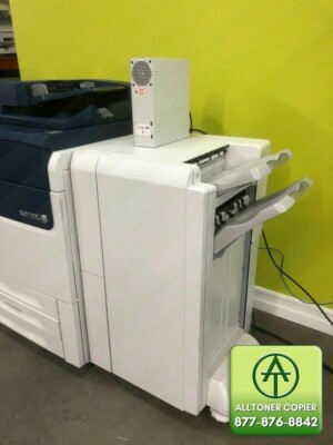 Xerox Versant 180 Press with Bypass BR Staple Finisher Bustled