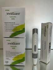 Viva Guard Lancets Qty 200 Plus Lancing Device. 30 Guage. Free Shipping Viva Guard Lancets Qty 200 Plus Lancing Device. 30 Guage. Free Shipping