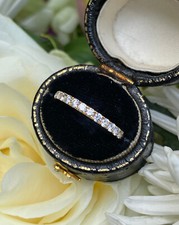 Brilliant Cut Diamond Half Eternity Wedding Ring 0.53ct 18ct Yellow Gold