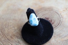 Larimar  Sterling Silver Ring size 5 1/2