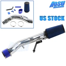 Blue Filter + Cold Air Intake System Kit For 2003-07 Ford F250 F350 6.0L Diesel