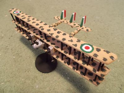 Built 1/144: Italian CAPRONI CA 42 Tri-Plane Bomber Aircraft