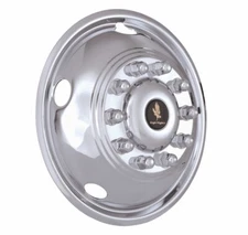  WORKHORSE 19.5" hubcaps wheel 19.5 motorhome Rv 10 lug rear 10 lug front pair