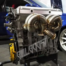 B Series AC PS Compatible T3 Turbo Manifold GSR B16 B18 B20 For Civic EG EK DC2