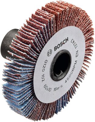 Bosch Lamellenrolle Systemzubehör PRR 250 LR 10mm verschiedene Körnungen Schleif