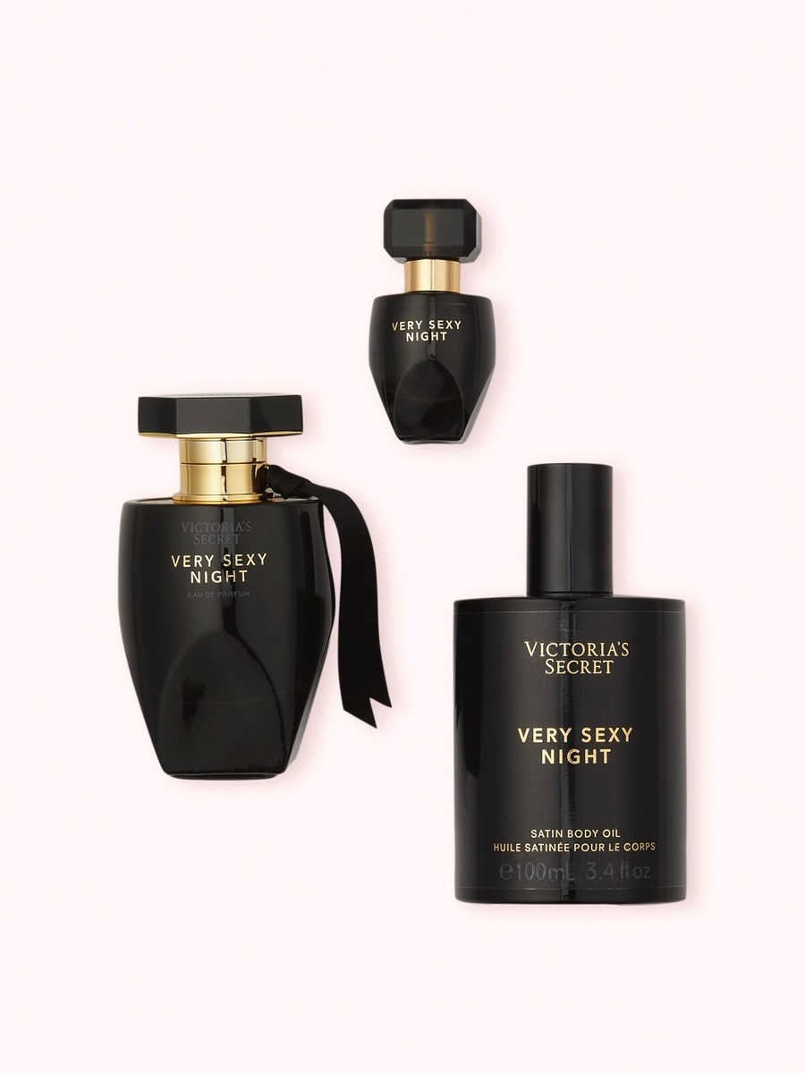 Victoria's Secret Very Sexy Night 3 Piece Eau De Parfum Gift Set