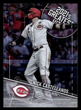 2022 Topps #21GH-3 Nick Castellanos 2021’s Greatest Hits card