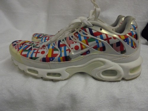Nike Air Max Plus NIC QC Mens Size 10 \u0026#034;WORLD CUP FLAG PACK\u0026#034;  AO5117-100 | eBay