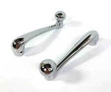 Pair Chrome Window Cranks For 1932 Ford Closed Car