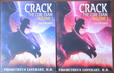   Crack the Core Exam Volume 1 & 2Crack the Core Exam Radiology Board Review