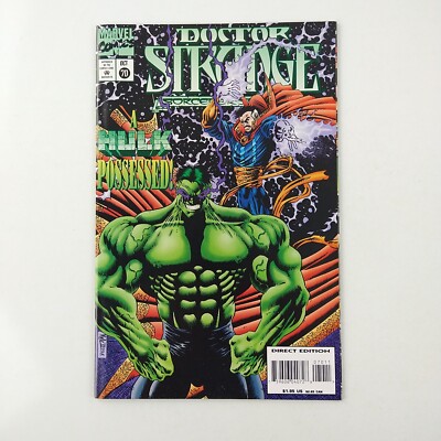 Dr Strange Sorcerer Supreme #70 Hulk Cover VF+ (1994 Marvel Comics)