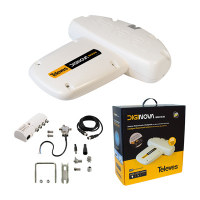 Televes Diginova boss DVB-T FM BIII DAB UHF antenna KIT