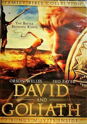 DAVID AND GOLIATH PLUS 7 BONUS MOVIES DVD  ***NEW SEALED***