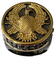 DUNE RING Duke Leto Atreides Signet Prop Replica Ducal STAINLESS STEEL