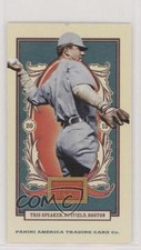 2013 Panini Golden Age Carolina Brights Mini Green Back Tris Speaker HOF 06xl