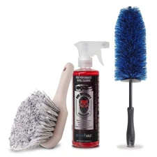 Mr. Detroit - Wheel Care Kit with Scratch-Free Brush and 16oz Wheel Cleaner