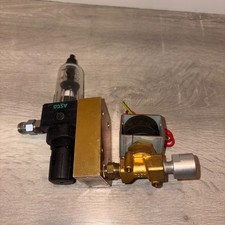 ASCO 34205D1141M07 Solenoid Valve Assembly W/Regulator And Pneumatic Components