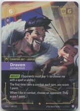 Riftbound Spiritforged Draven, Audacious SFD-148/221 near mint — live eBay listing