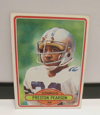 1980 TOPPS PRESTON PEARSON DALLAS COWBOYS #95~ NM