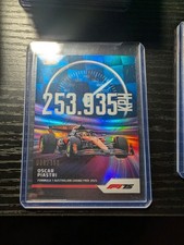 2025 Topps Chrome Formula F1 #TS-3 Oscar Piastri Top Speed Blue Refractor /150