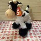 Ty Beanie Baby MOOOSLY the Cow 6” NWT Vintage Plush Stuffed Animal Gift Idea