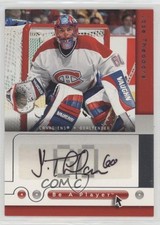 2005-06 Upper Deck Be a Player SP Signatures Jose Theodore #TH Auto h1f