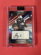 Jacob Cowing Rookie Autograph Wild Card American Metallix 2/5 RC. rookie card picture