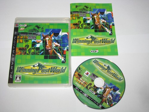 Winning Post World Playstation 3 PS3 Japan import US Seller - Picture 1 of 6
