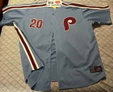 Authentic Mike Schmidt #20 Phillies Cooperstown Collection Jersey 4X
