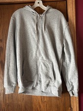 Youth full zip hoodie gray size youth XL.