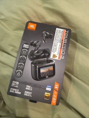 JBL Tour Pro 3 True Wireless Noise Cancelling Earbuds Black NEW SEALED