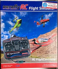 IKARUS aeroflyRC 8 RC Flight Simulator USB Transmitter Controller + DVD