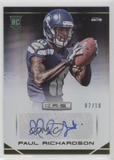 2014 Panini Rookies & Stars 2/10 Paul Richardson #177 Auto 0f8