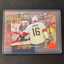 🔌IU 2025-26 UD SERIES 2 HOCKEY SIZZLE REEL RED /199 ALEKSANDER BARKOV #SR-63