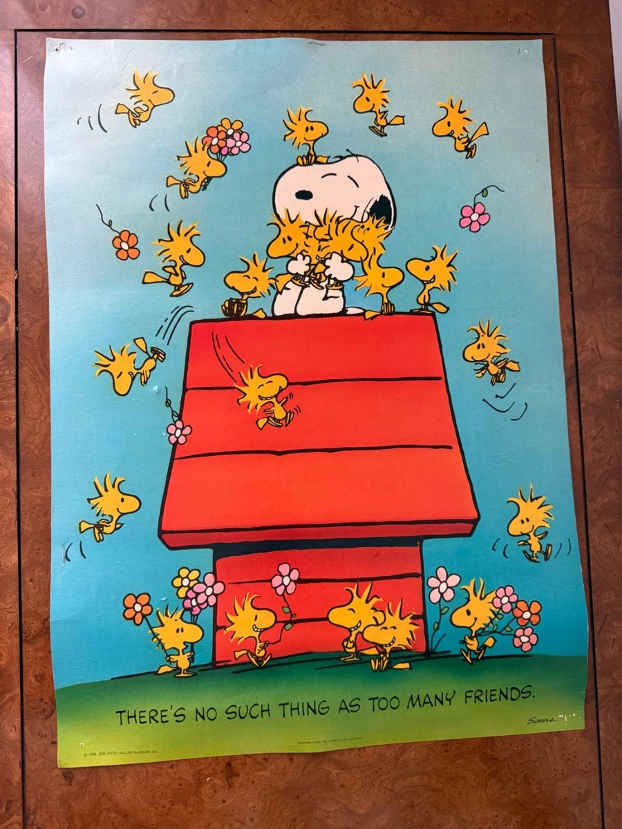 25+ Vintage Snoopy Poster In other Collectible Peanuts Items for