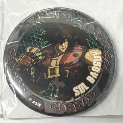 GUILTY GEAR Sol Badguy Can Badge Event Limited