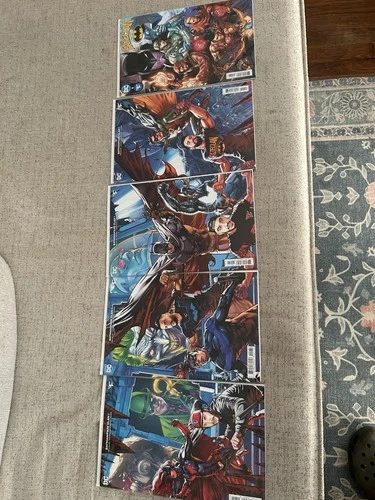 BATMAN x FAZE CLAN #1 5 BUNDLE EXCLUSIVE DC COMIC BOOK BASE + 4 VARIANT COVERS