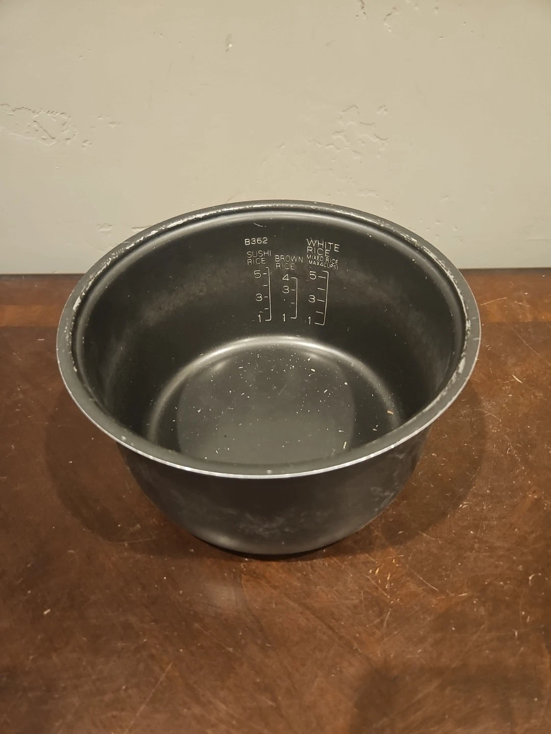 Zojirushi Micom Rice Cooker Replacement Inner Bowl B362 Genuine OEM Part