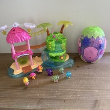 Hatchimals CollEGGtibles TROPICAL PARTY Playset Figures  Crystal Canyon Secret