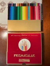 VINTAGE Canada Prismacolor BEROL 60th anniversary no 960 Velvet Box RARE - NEW