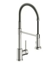 Seasons Westwind 1-Handle Commercial Kitchen Faucet Pull Down Spray Stainless