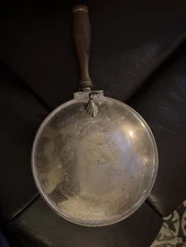 Silent Butler Crumb Catcher with Wooden Handle Vintage