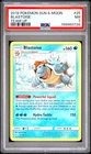 2019 POKEMON SUN & MOON TEAM UP #25 BLASTOISE PSA 7