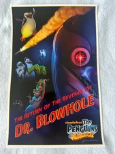 THE PENGUINS OF MADAGASCAR - 11"x17" Original Movie TV Poster SDCC 2025 MINT