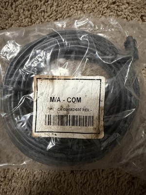 NEW Harris M/A-Com COM Port Radio Cable CA-009562-030 3-Pin 30-ft