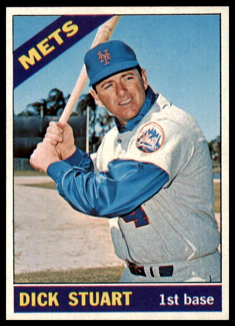 1966 Topps Set Break Dick Stuart #480 NrMint or better Combine Shipping