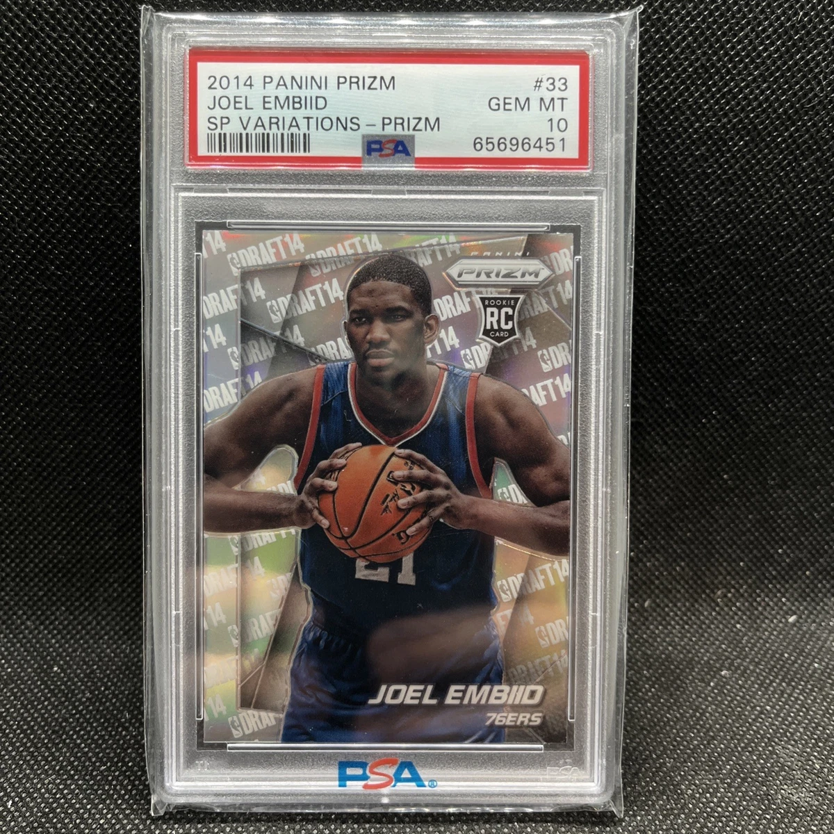 Panini Joel Embiid Basketball Rookie Sports Trading Cards