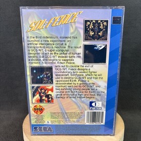 SEGA CD - Sol-Feace - Game & Reprint Artwork/Manual - Refurbished, Very Good