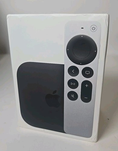 New Apple TV 4K 3rd Gen with 64GB Media Streamer Storage Wi‑Fi (MN873VC/A) A2737