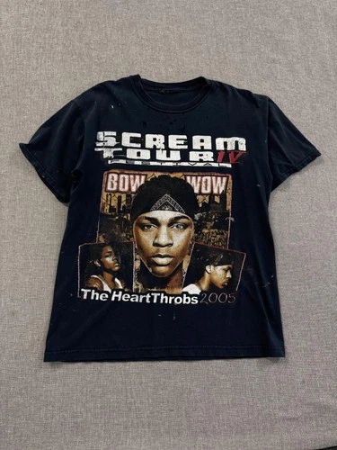 Vintage 2005 Bow Wow T-Shirt Scream Tour IV Hip Hop Mens Med 2000s vintage concert t-shirt, vintage, size M, single stitch, B+ condition
